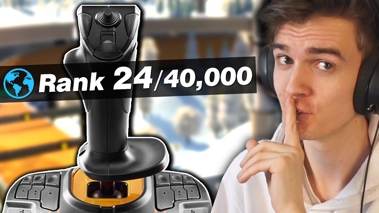 I Became Top 25 World With a Flight Stick.