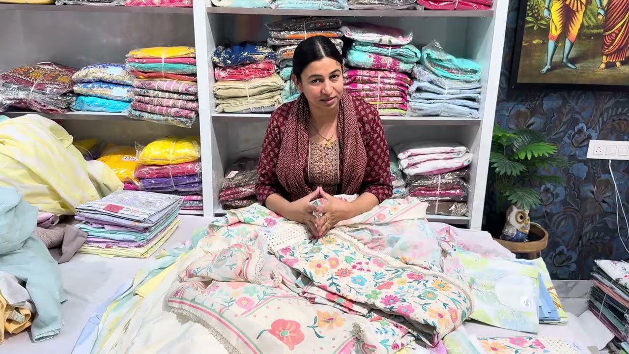 Cotton me new design ￼bahot pyare suit hai aaj ki video me 👉👉8950608489