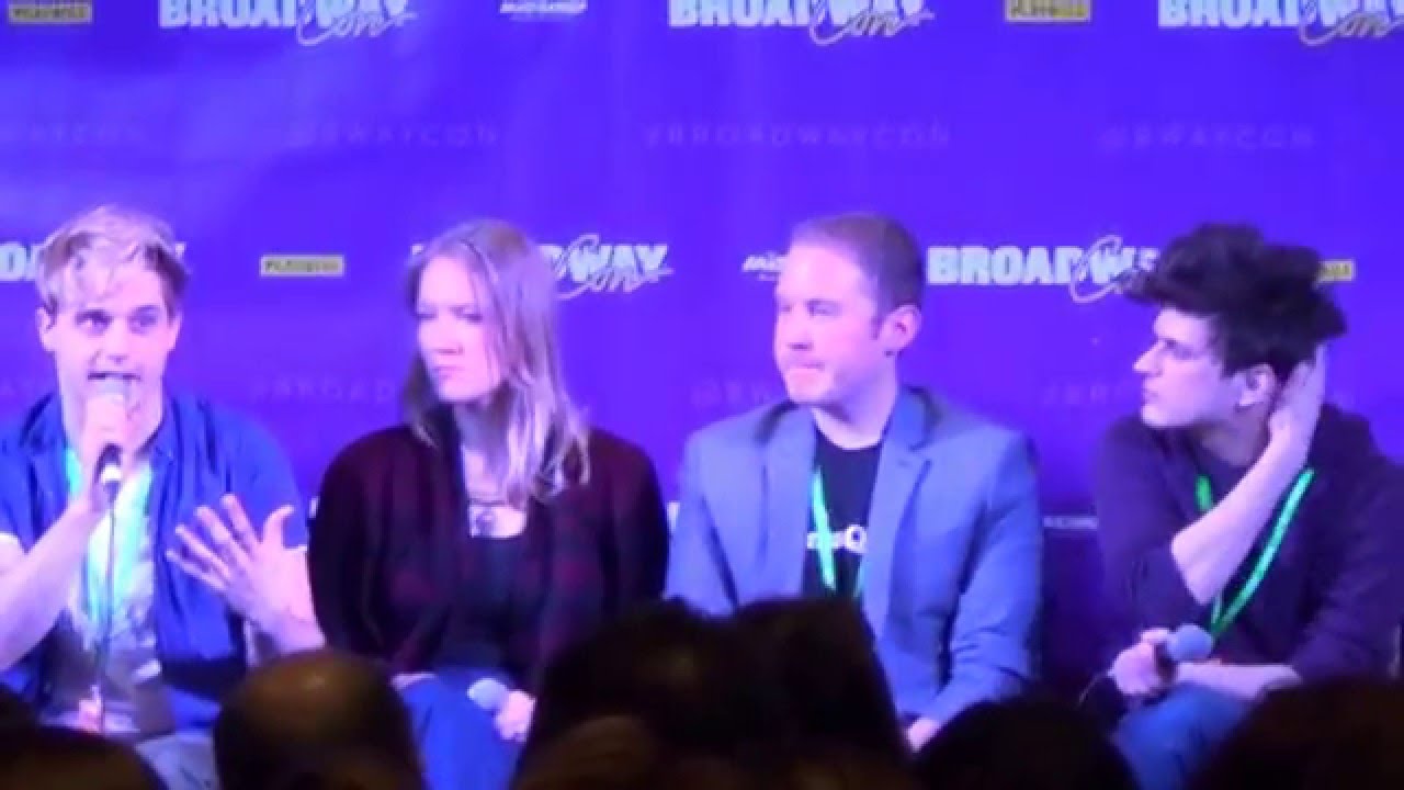 BroadwayCon 2016 - Deaf West, East (Spring Awakening) Part 2