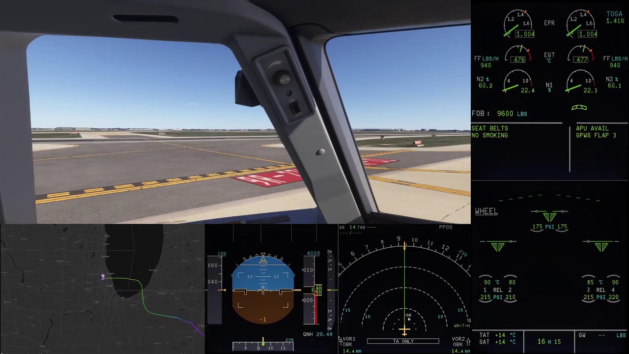 United Virtual A320 OPS | KIAD-KORD