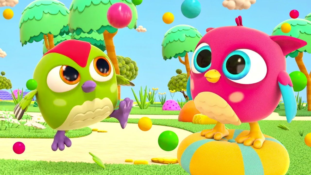 Fuori o dentro? Impara gli antonimi con Gufetto Hophop. Canzoni e cartoni animati per bambini