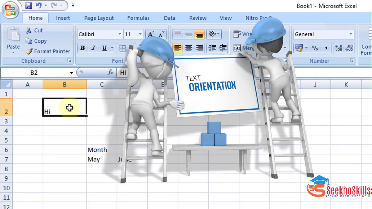 E-5: Aligning Content (Text and Numbers) (Data Alignment, Orientation, Indent, Wrapping, & Merging)
