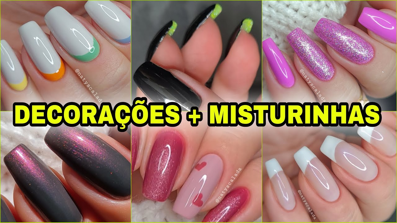 16 UNHAS DECORADAS E MISTURINHAS