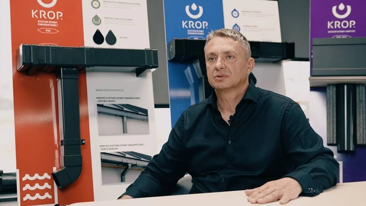 Zuverlässige Qualität der KROP-Rinnensysteme, die speziell für Dachdecker