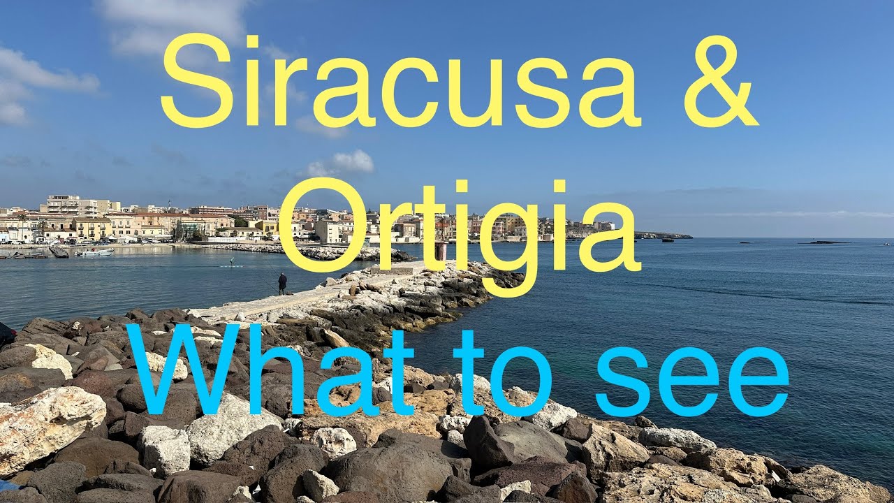 Siracusa/Ortigia, Sicily April 2025, 4K