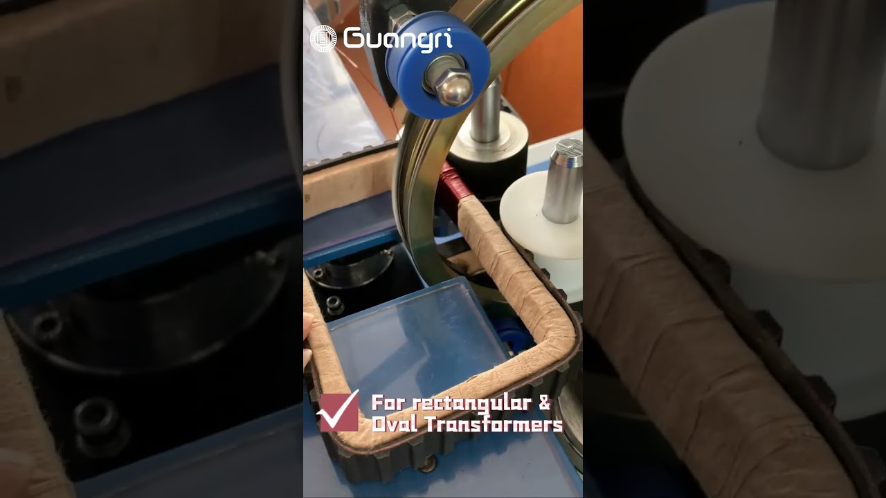 Rectangular & Oval transformer coil winding machine