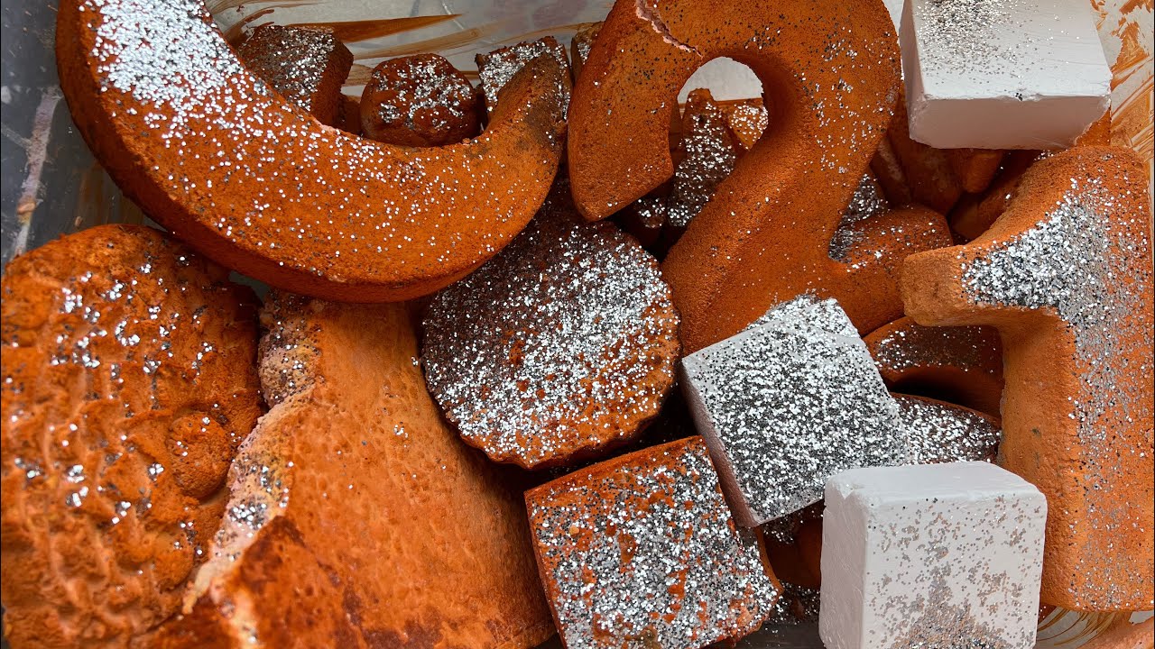 Random Orange Reforms • Fresh Gymchalk • Dusty & Soft • Oddly Satisfying • Sleep Aid • ASMR