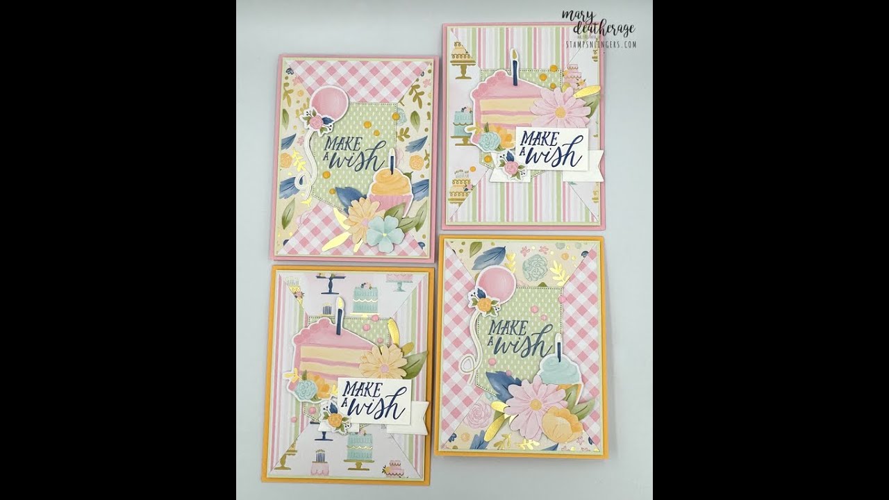 Stampin Up//Wildflower Birthday//Birthday Celebration//Sneak Peek//Jan-Apr 2025 Mini//Birthday Cards