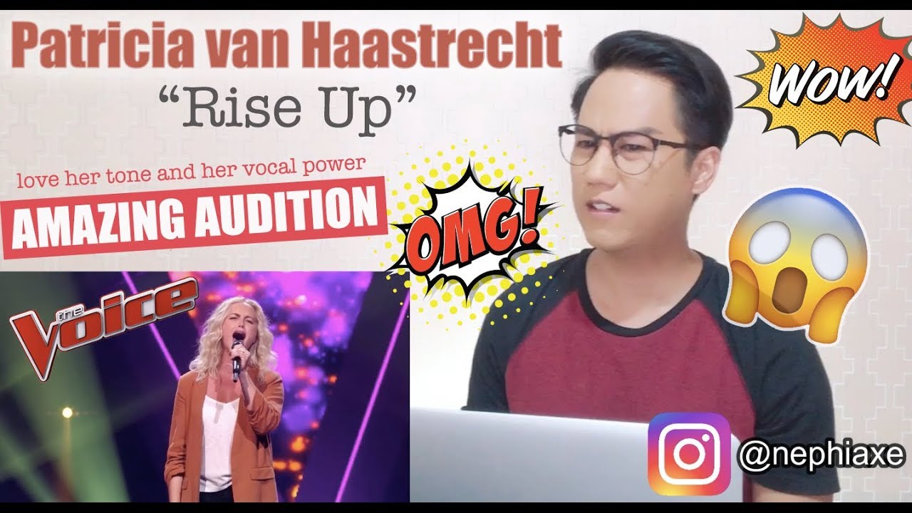 Patricia van Haastrecht – Rise Up | The voice of Holland | SINGER REACTS