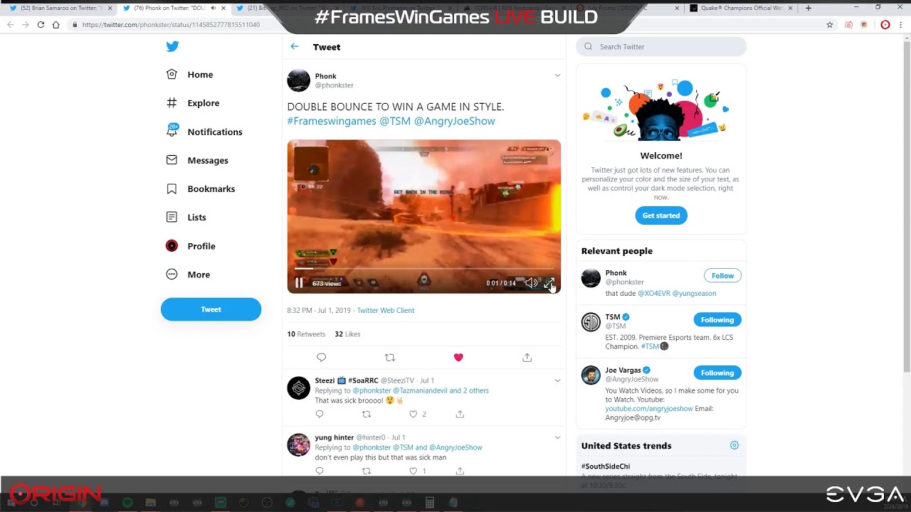 ORIGIN PC LIVE Build - #FramesWinGames Powered by GeForce RTX!