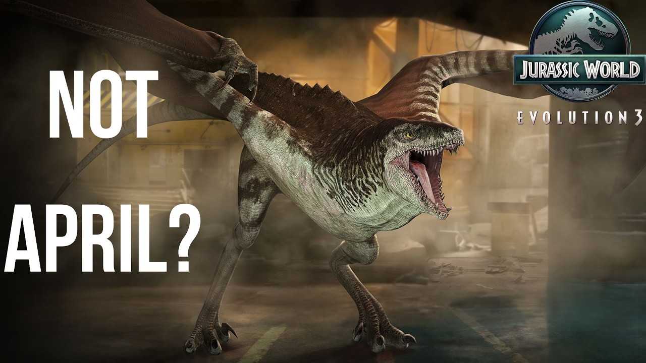 News on the NEXT DLC Dropped and its... Jurassic World Evolution 3