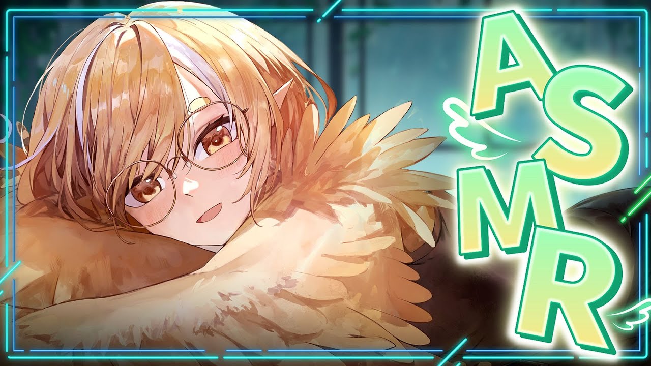 【ASMR】 Sweet Whispers And Sleepy Kisses From Your Harpy Girl GF 💕💤Personal Attention For Deep Sleep!