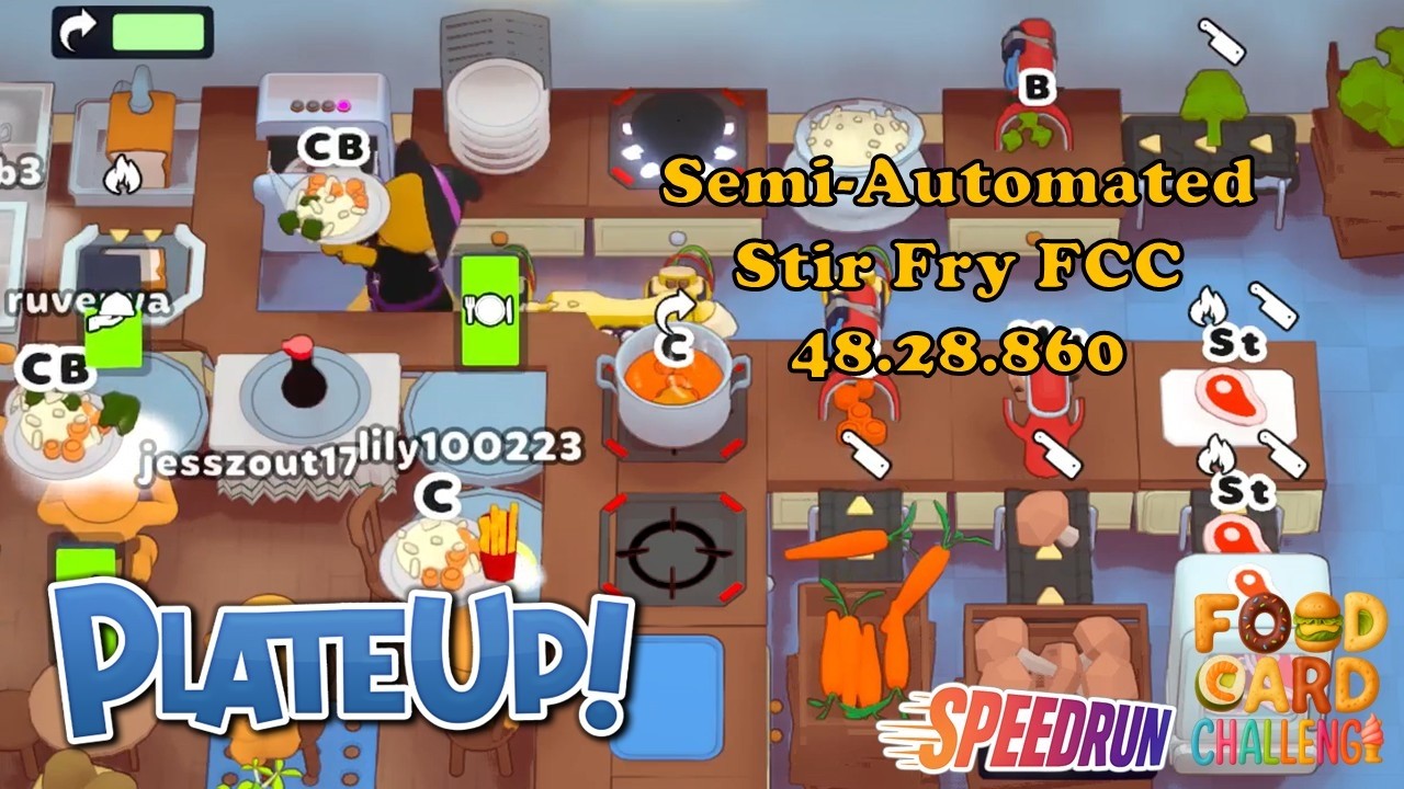 PlateUp! Stir Fry FCC with Automated Ingredients! 48.28.860