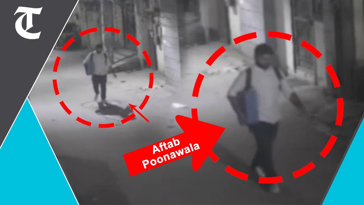 Shraddha murder case: CCTV footage shows Aftab Poonawala moving out of house with a bag late night