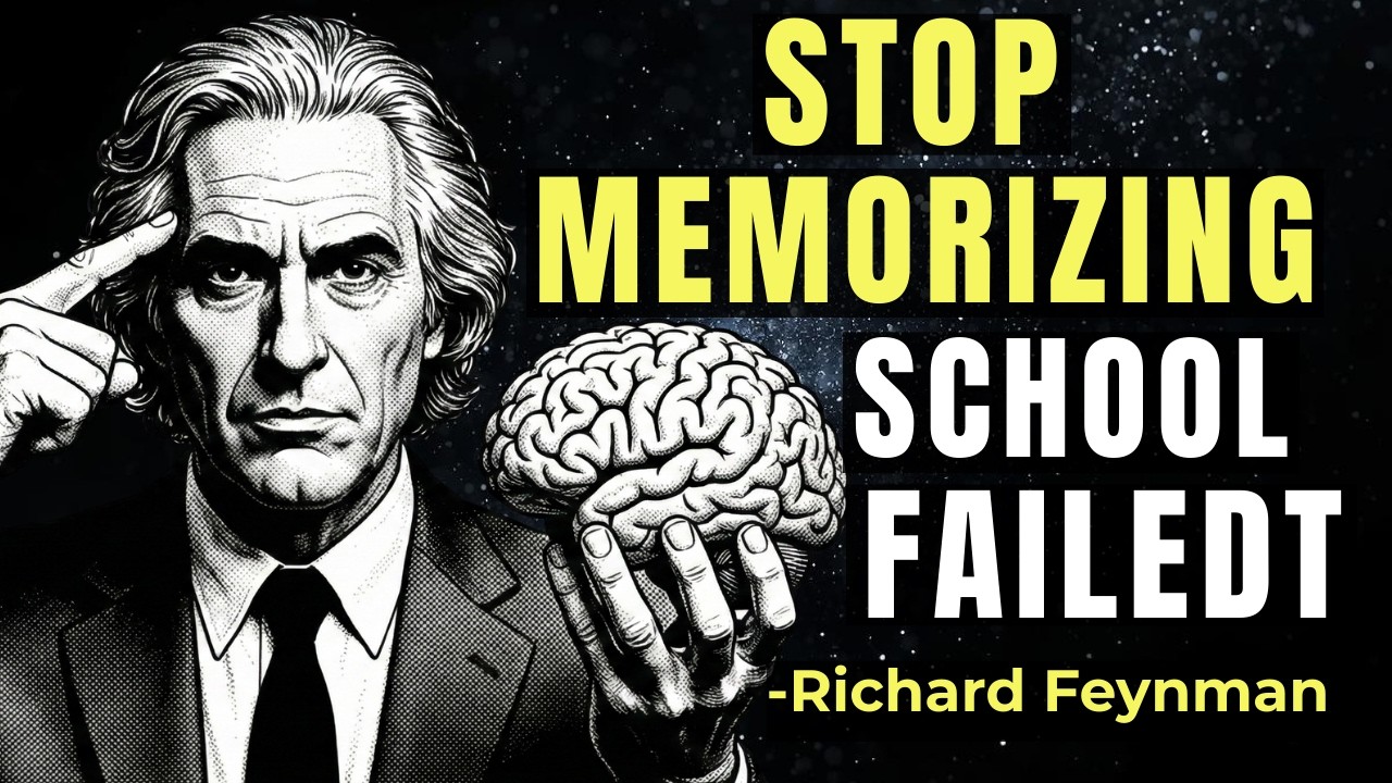 Richard Feynman: Why Memorizing is the OPPOSITE of Learning