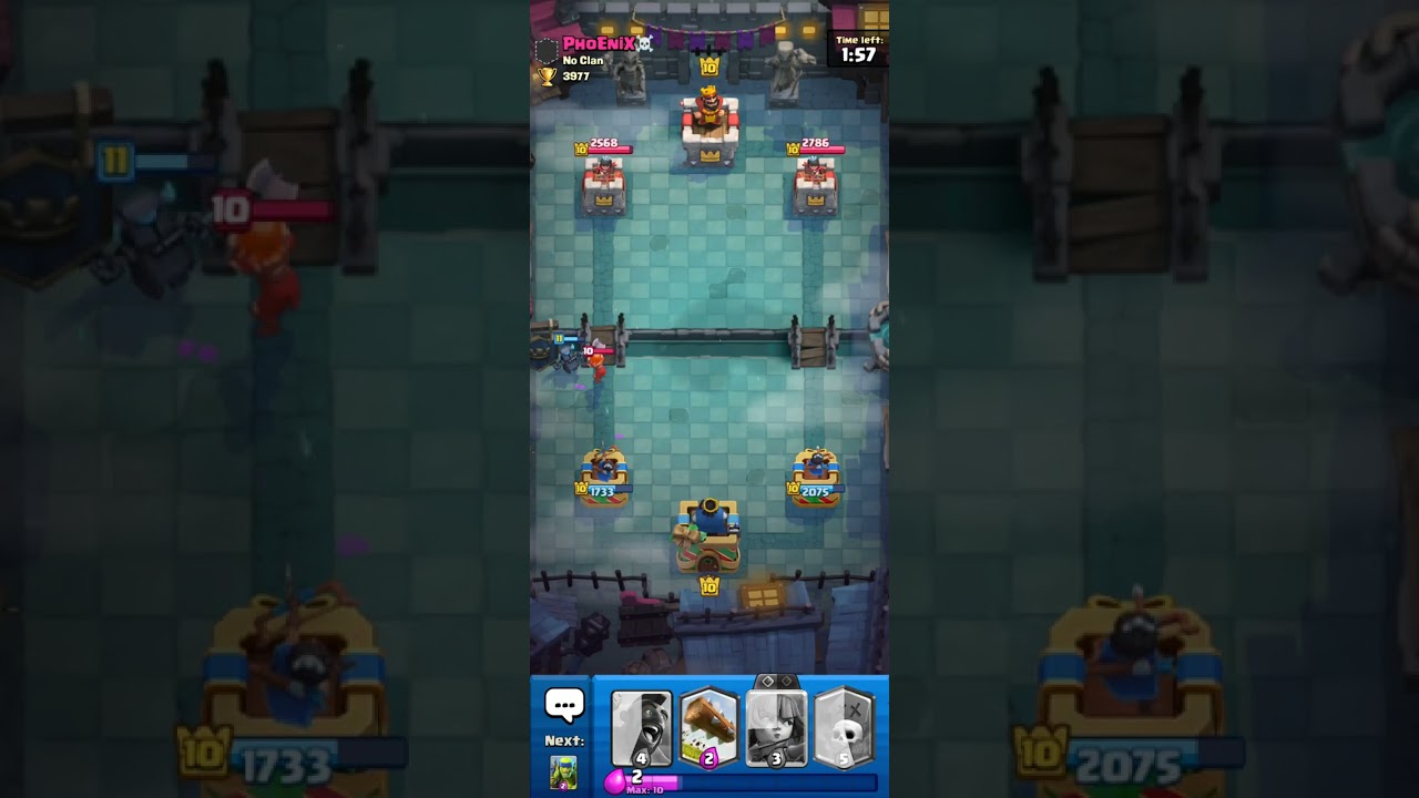 Playing more clash because it's fun