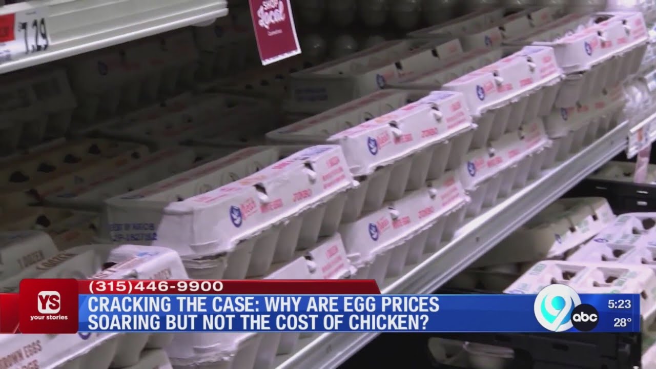 Why are egg prices soaring but not the cost of chicken?