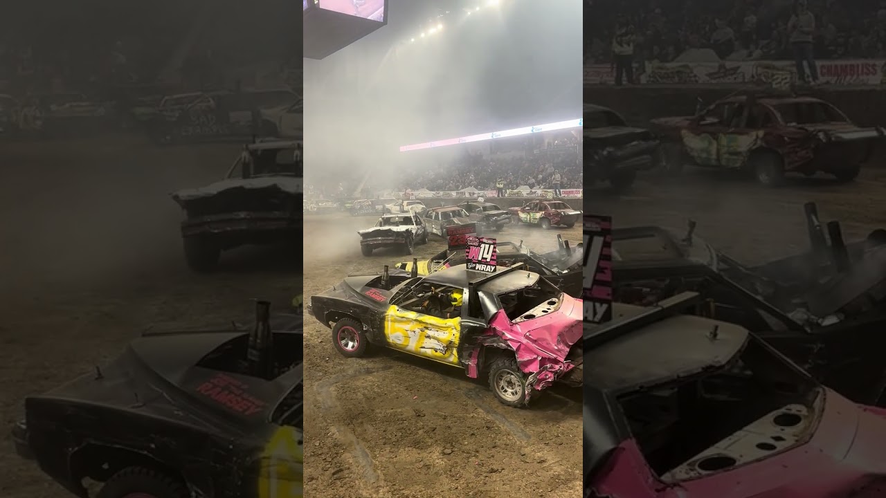 Capital City Carnage 2026 Full-size hobo action #demolitionderby 