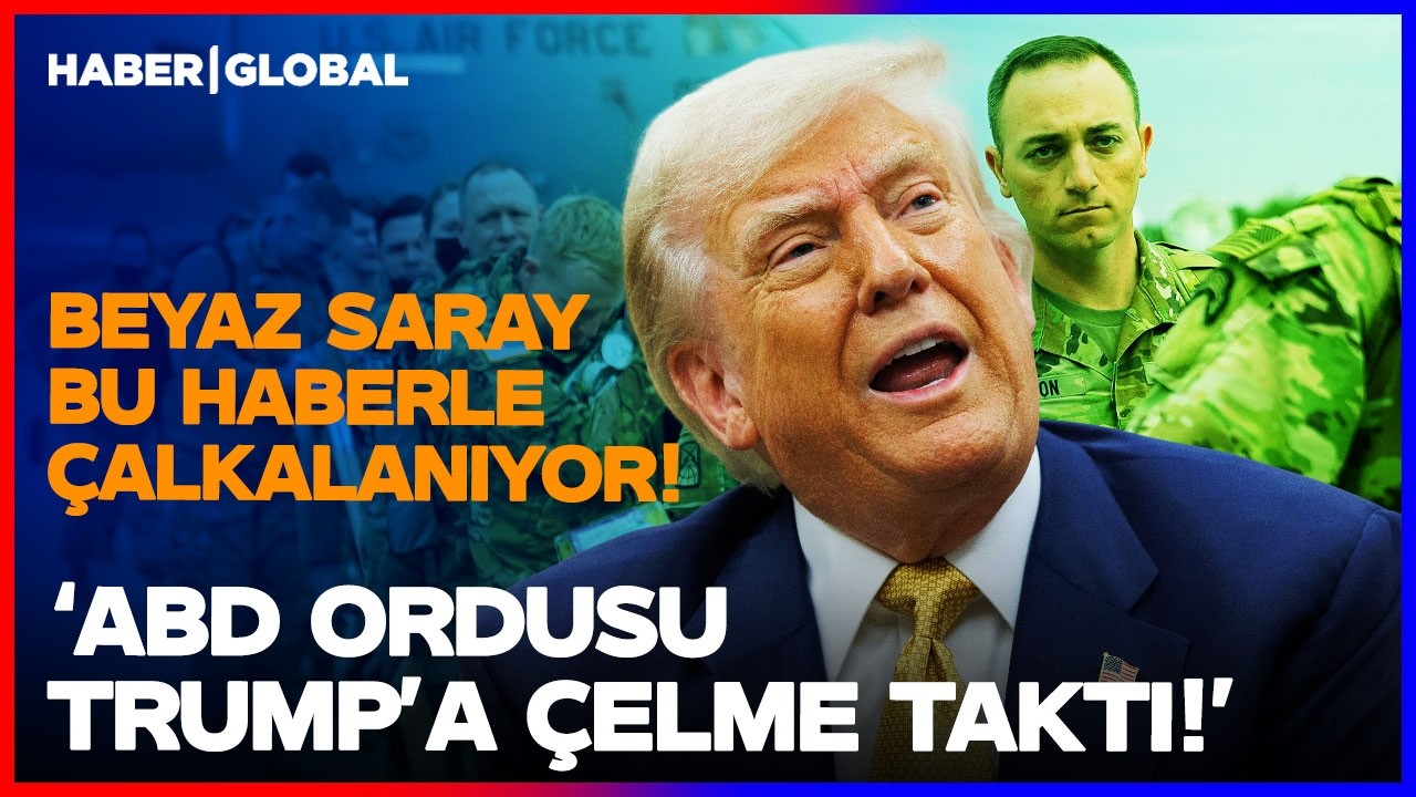 'ABD Ordusu Trump'ı Engelledi!' Beyaz Saray Bu Haberle Çalkalanıyor!