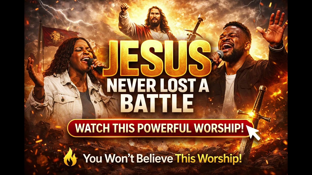 JESUS NEVER LOST A BATTLE | Powerful Afro Gospel Worship | Flames Worship