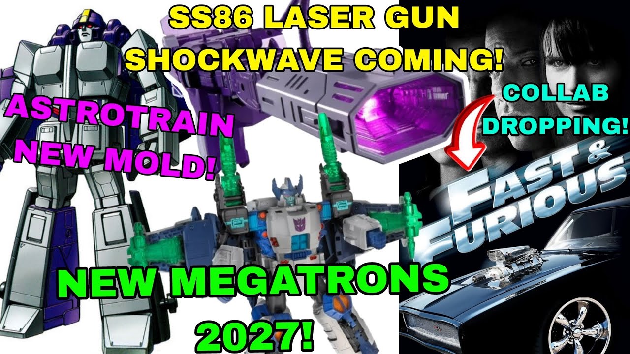УТЕЧКА ИНФОРМАЦИИ! ЛАЗЕРНАЯ ПИСТОЛЕТНАЯ СИСТЕМА SS86 Shockwave! НОВАЯ МОДЕЛЬ Astrotrain! КОЛЛАБОР...