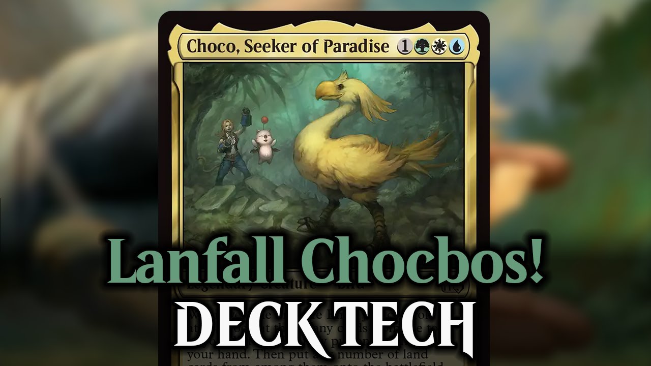 Choco, Seeker of Paradise deck tech MTG Commander