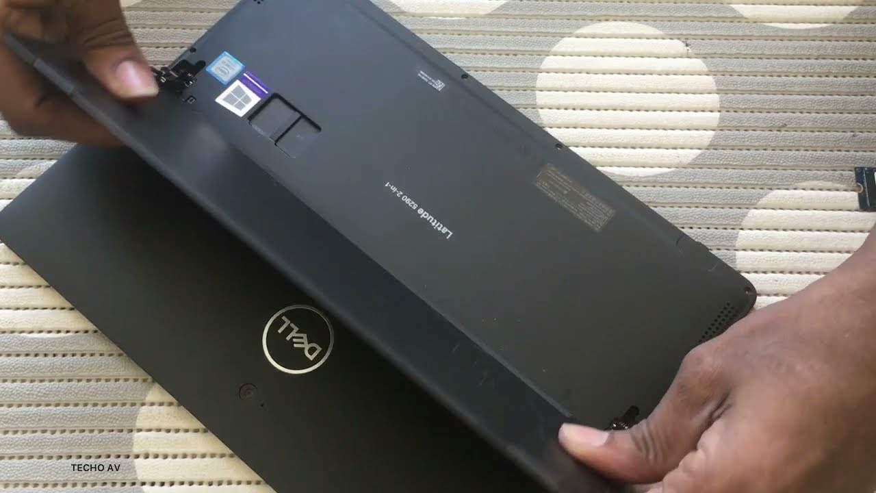 Dell Latitude 5290 2 in 1 Screen Removal / Disassembly | SSD Replace