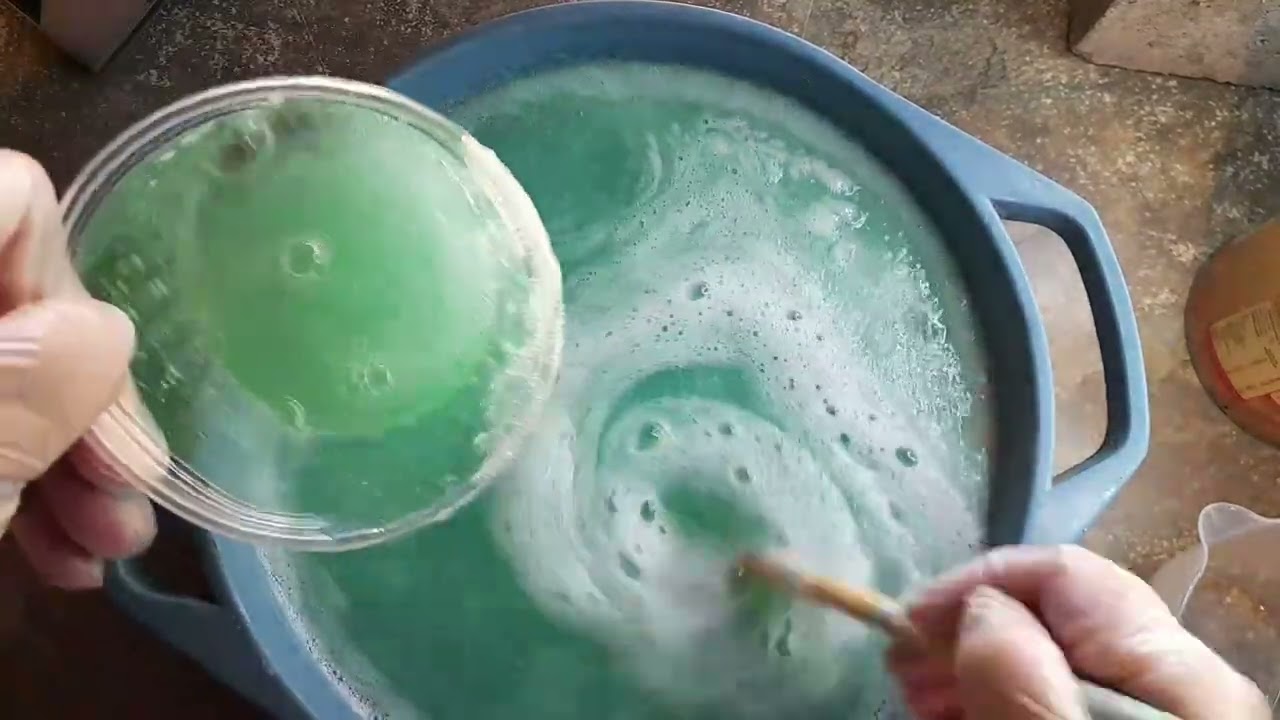 Jabon para traste con maizena oh fécula de maíz