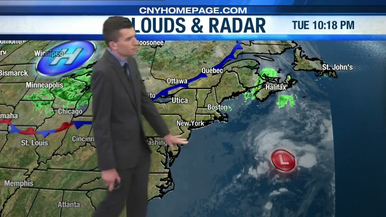 Eyewitness News at 10pm Weather Forecast: Tuesday 10.14.2025