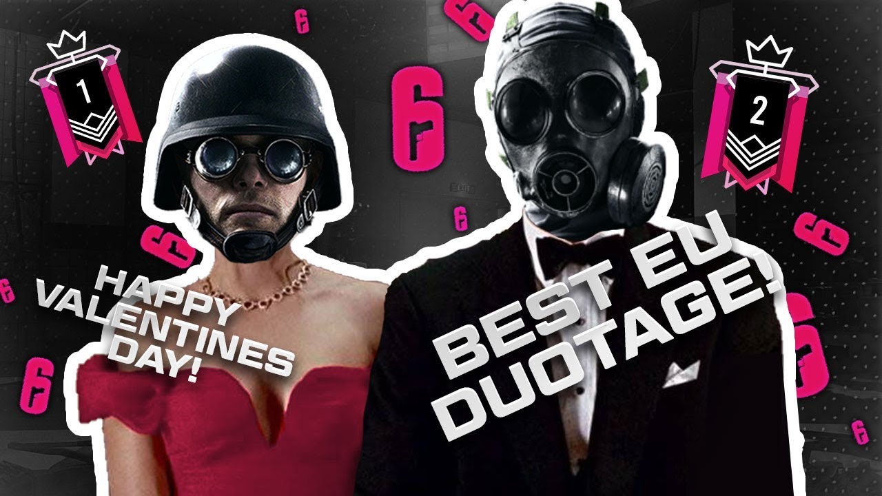 HOW TOP 1&2 CHAMPIONS PLAY RAINBOW SIX SIEGE (MONTAGE)