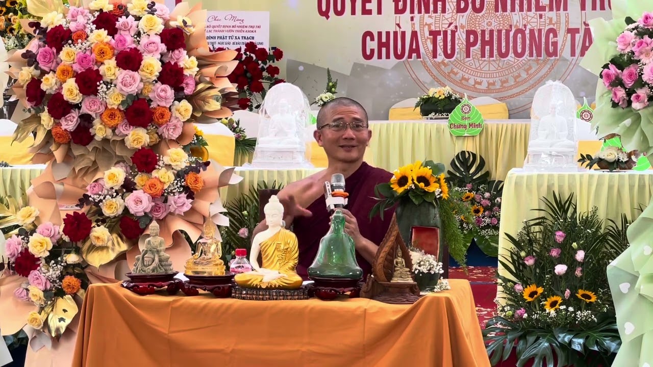🎪Sư Tuệ Dũng-Lễ công bố quyết định bổ nhiệm trụ trì chùa Tứ Phương Tăng-Bình Phước 21/02/24 (11/12)