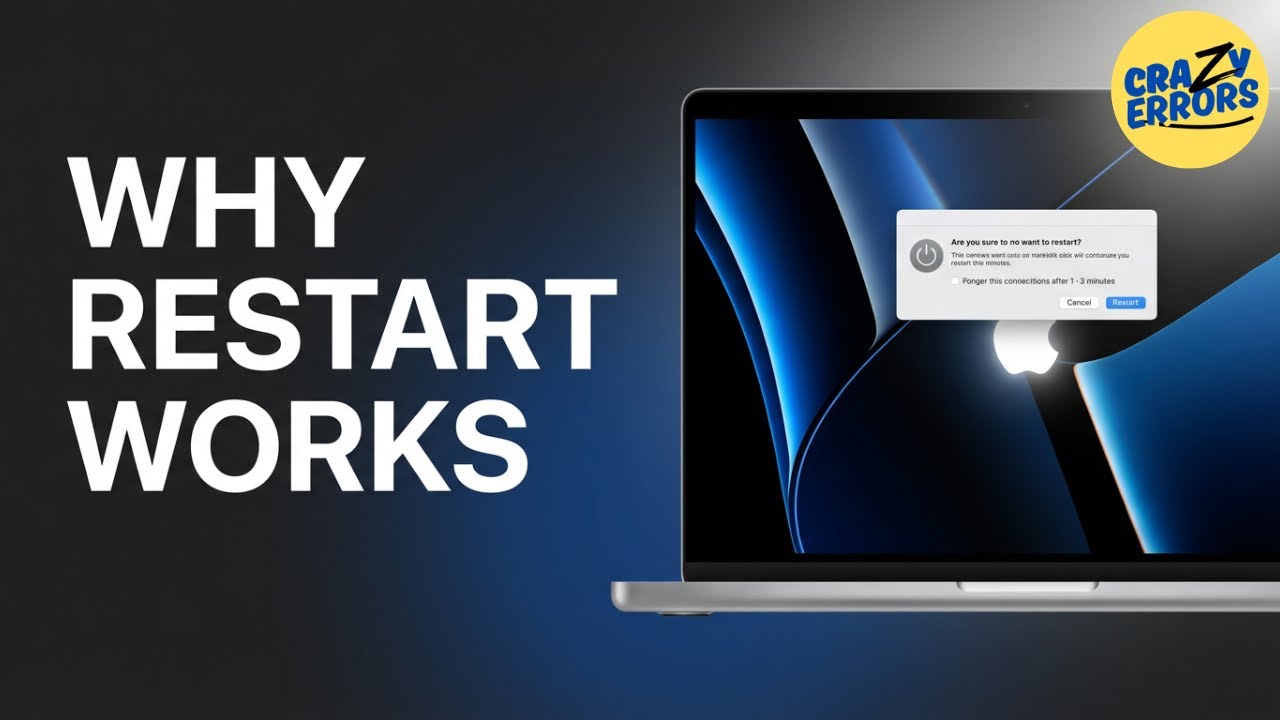 Why Restarting Your Mac Feels Like It Fixes Everything