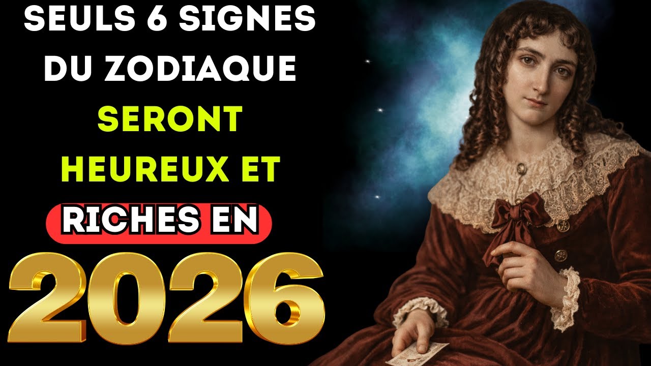 Madame Lenormand avait prédit : seuls 6 signes du zodiaque seront heureux et riches en 2026.