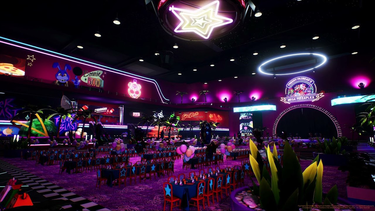 FNAF Security Breach -Party Room Ambience Extended