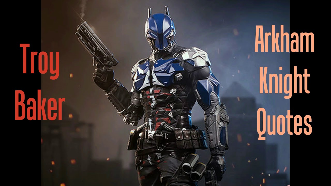 Озвучка Arkham Knight (Трой Бейкер)