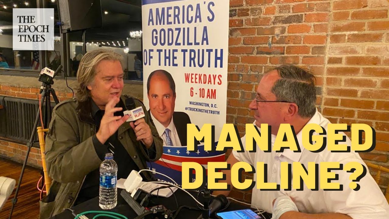 'Managed decline of the greatest nation in history' Bannon criticizes Washington elites