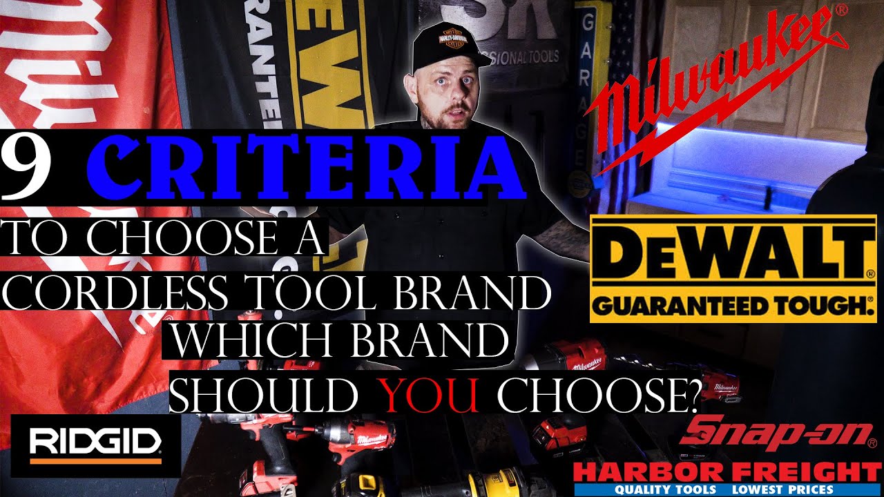 How To Choose A Cordless Tool Brand in 2020