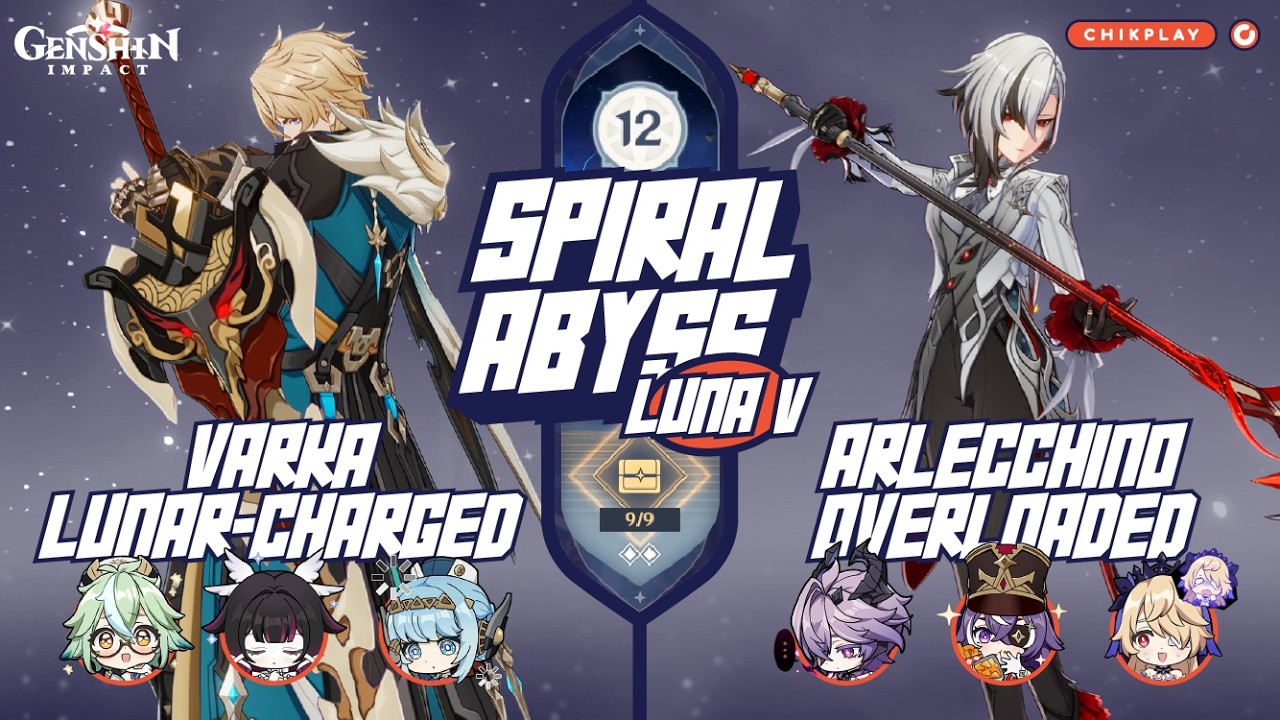 Spiral Abyss Luna 5 - C0 Zibai X C1 Clorinde | Floor 12 Full Star