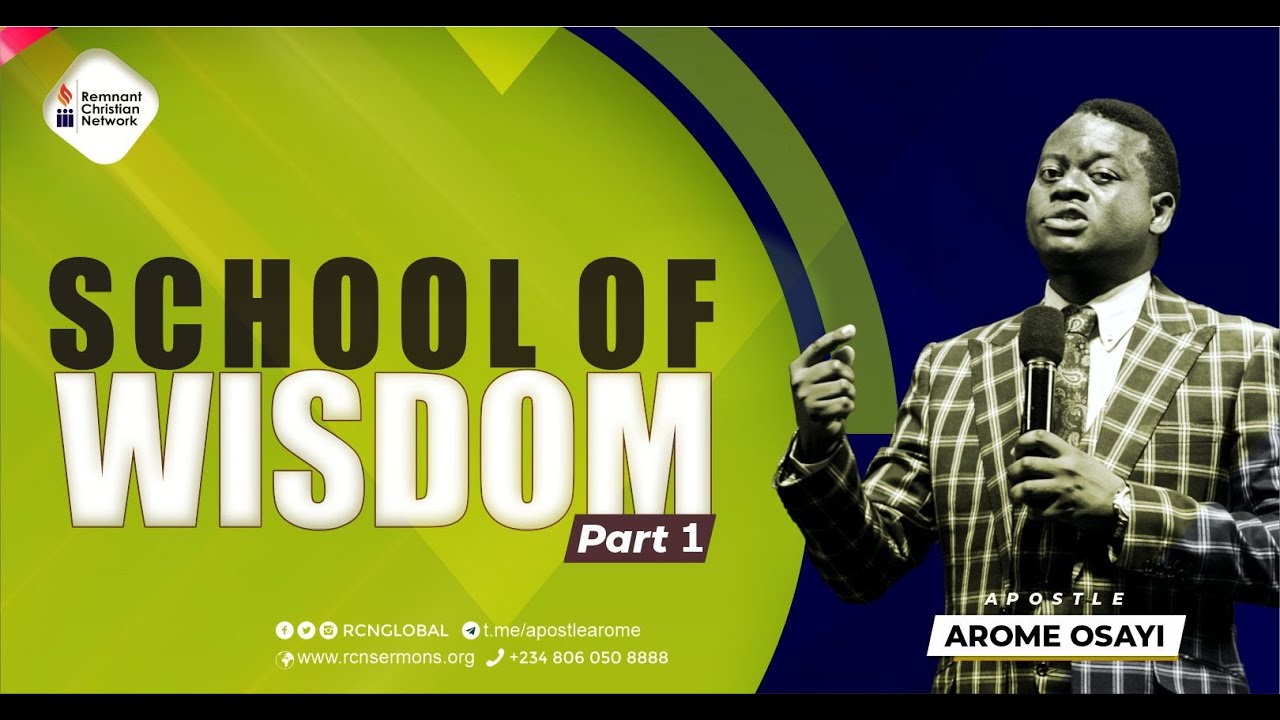 APOSTLE AROME OSAYI ||THE SCHOOL OF WISDOM 1 || WEEKLY PRAYER MEETING ||  04-02-2021