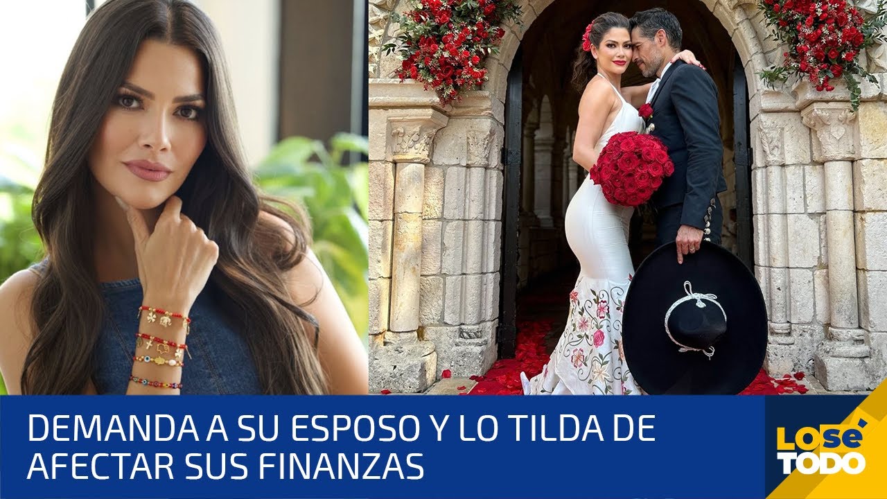 LA PRESENTADORA ANA PATRICIA, DEMANDA A SU ESPOSO Y LO TILDA DE AFECTAR SUS FINANZAS