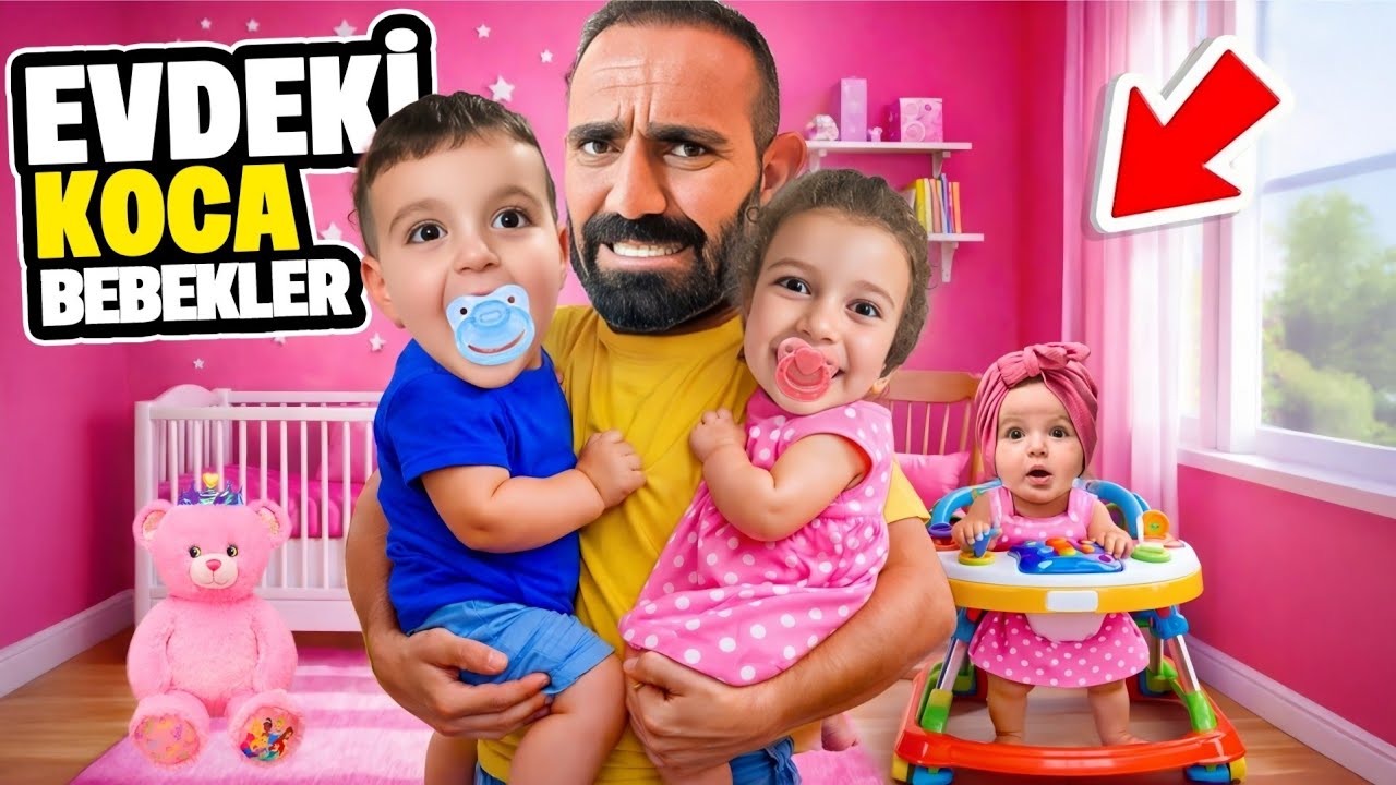 POYRAZ ELİF YARAMAZ BEBEK OLDU!!BABAM SİNİR KRİZİ GEÇİRDİ!!!