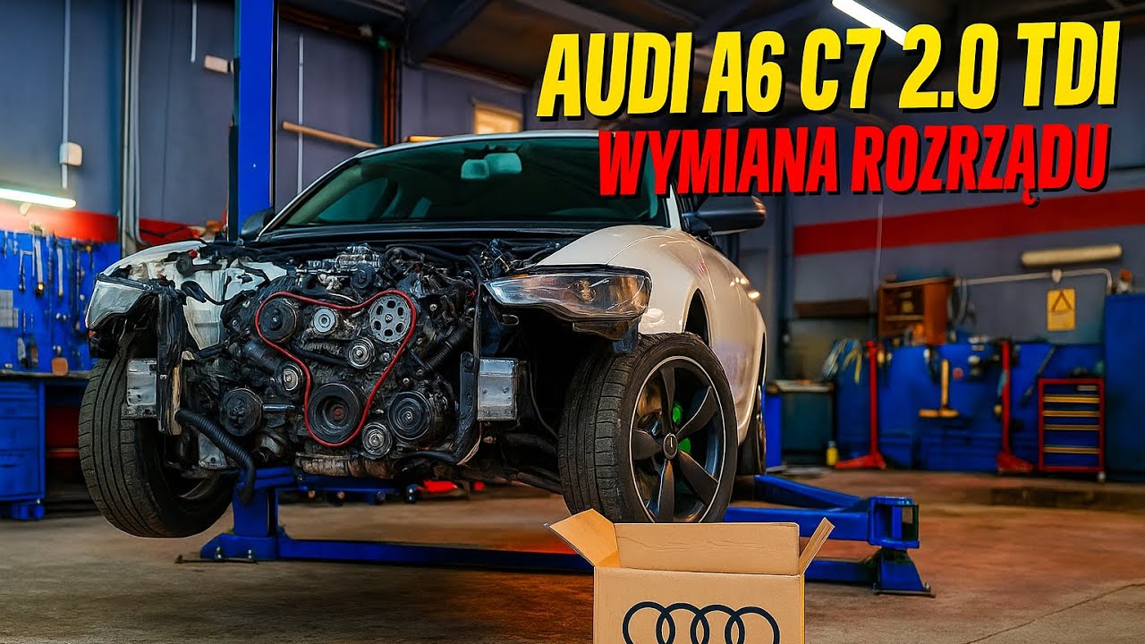 Audi A4/A5/A6/Q5 B8/C7 2.0 TDI CGLC - Wymiana rozrządu/Timing belt replacement