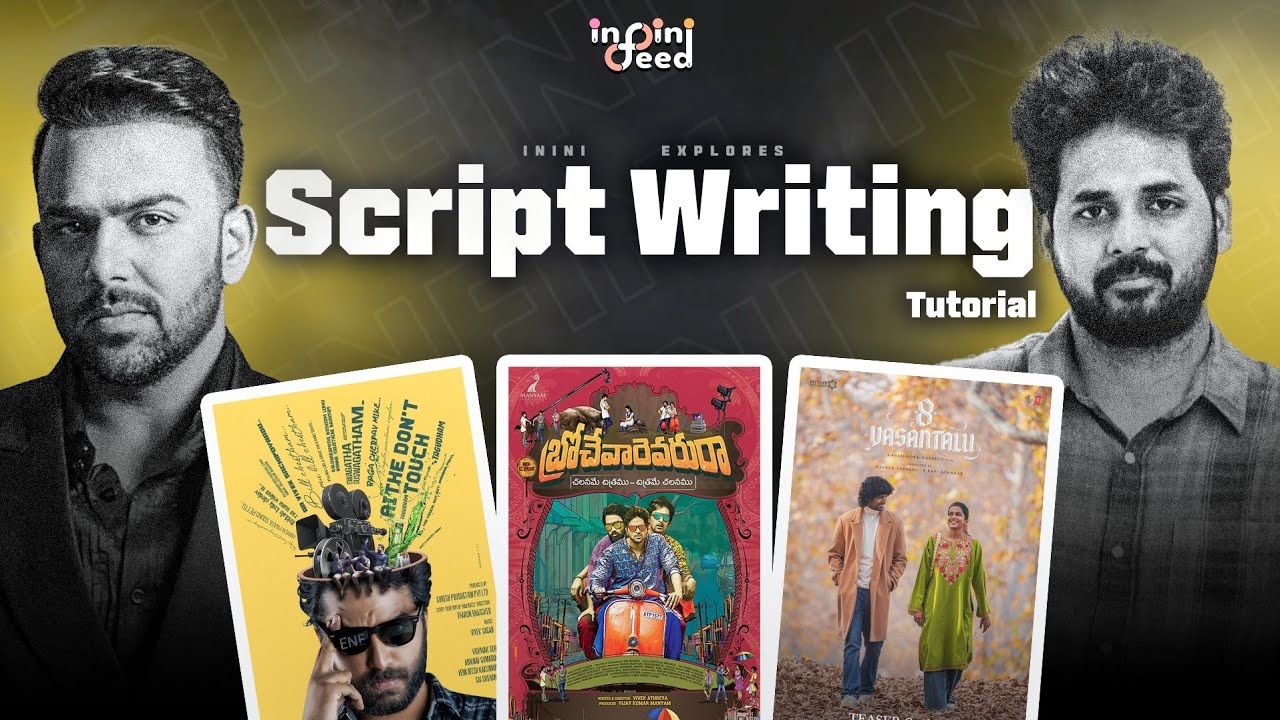 Learn How To Write A Script In 10 Minutes !! | Ft. Ene, Broche & 8 Vasanthalu | Tfi | Infini feed