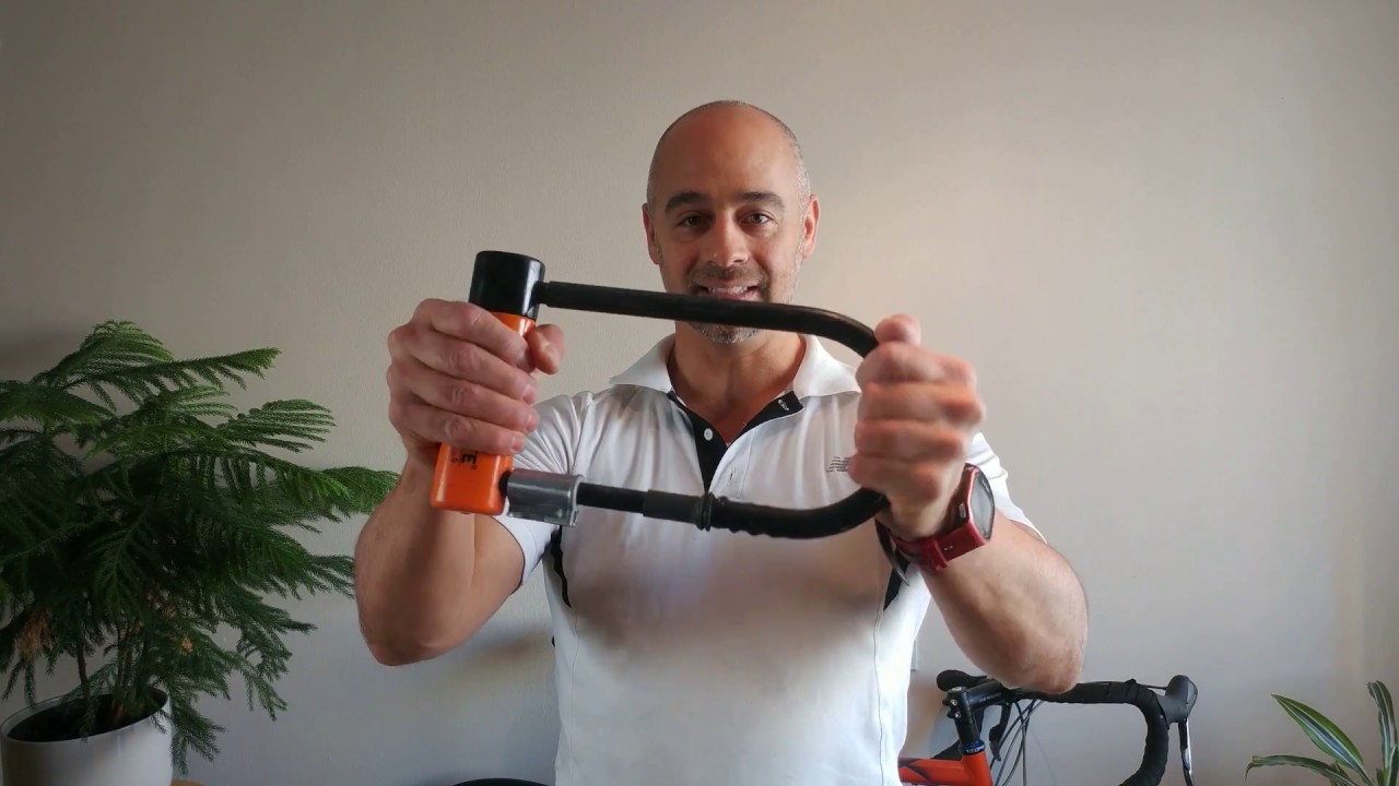 How to carry a heavy bike lock using the LockRockit (on your bike seat)