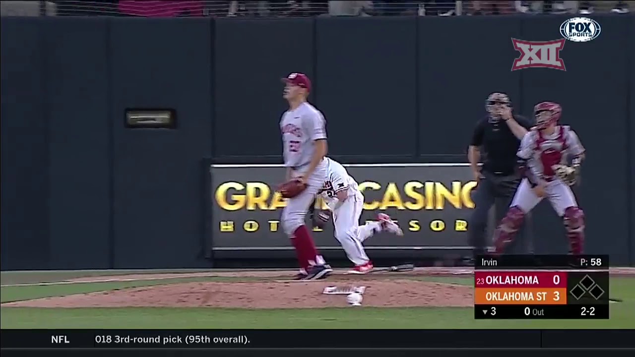 Oklahoma vs Oklahoma State Baseball Highlights - Apr. 27