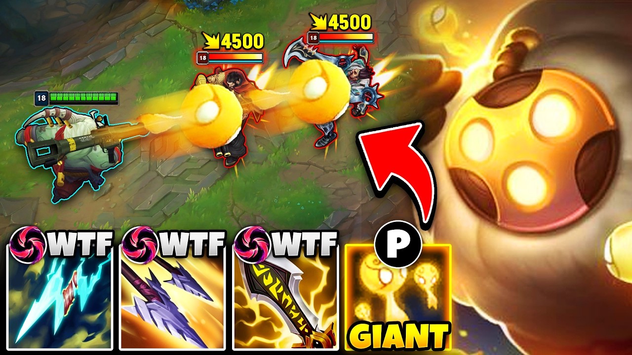 BARD BUT I HAVE 100% CRIT AND MY MEEPS JUST ONE SHOT YOU! (GIANT MEEP CANNON)