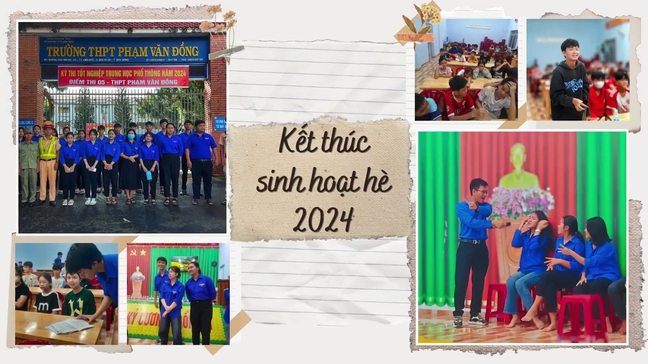 Recap Hoạt động hè 2024| Truyền Thông Xanh Kiến Đức