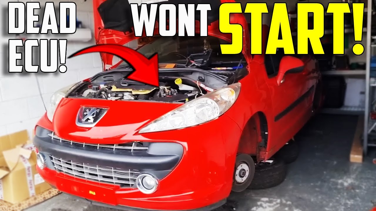 The ECU Has Blown, Can I Get This Abandoned Peugeot 207cc To Ever Run Again!