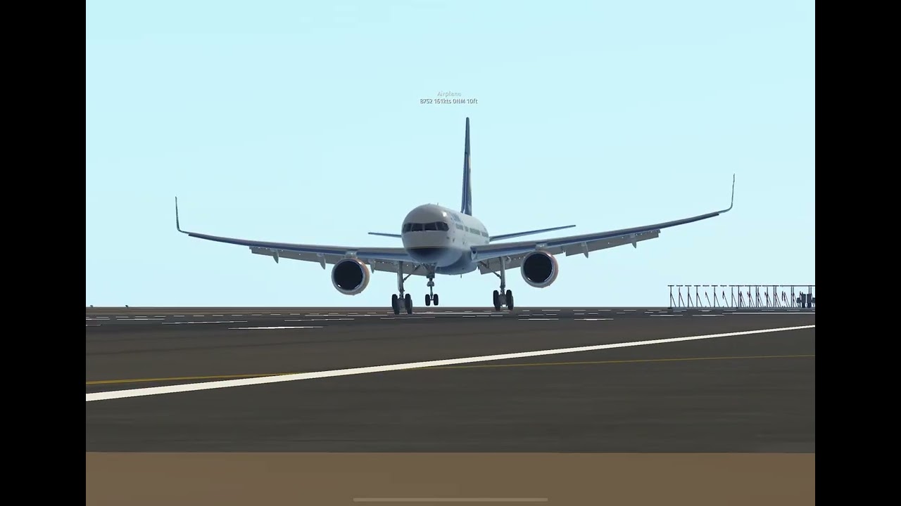 Smoothest 757 landing (butter)
