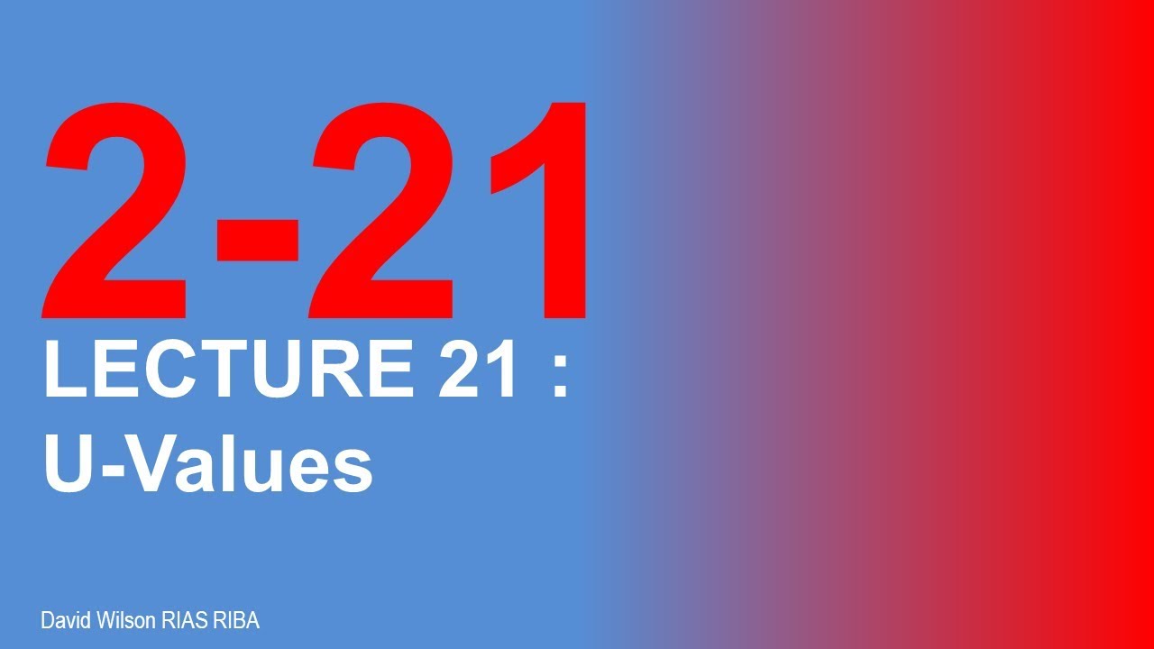 21 U値の計算